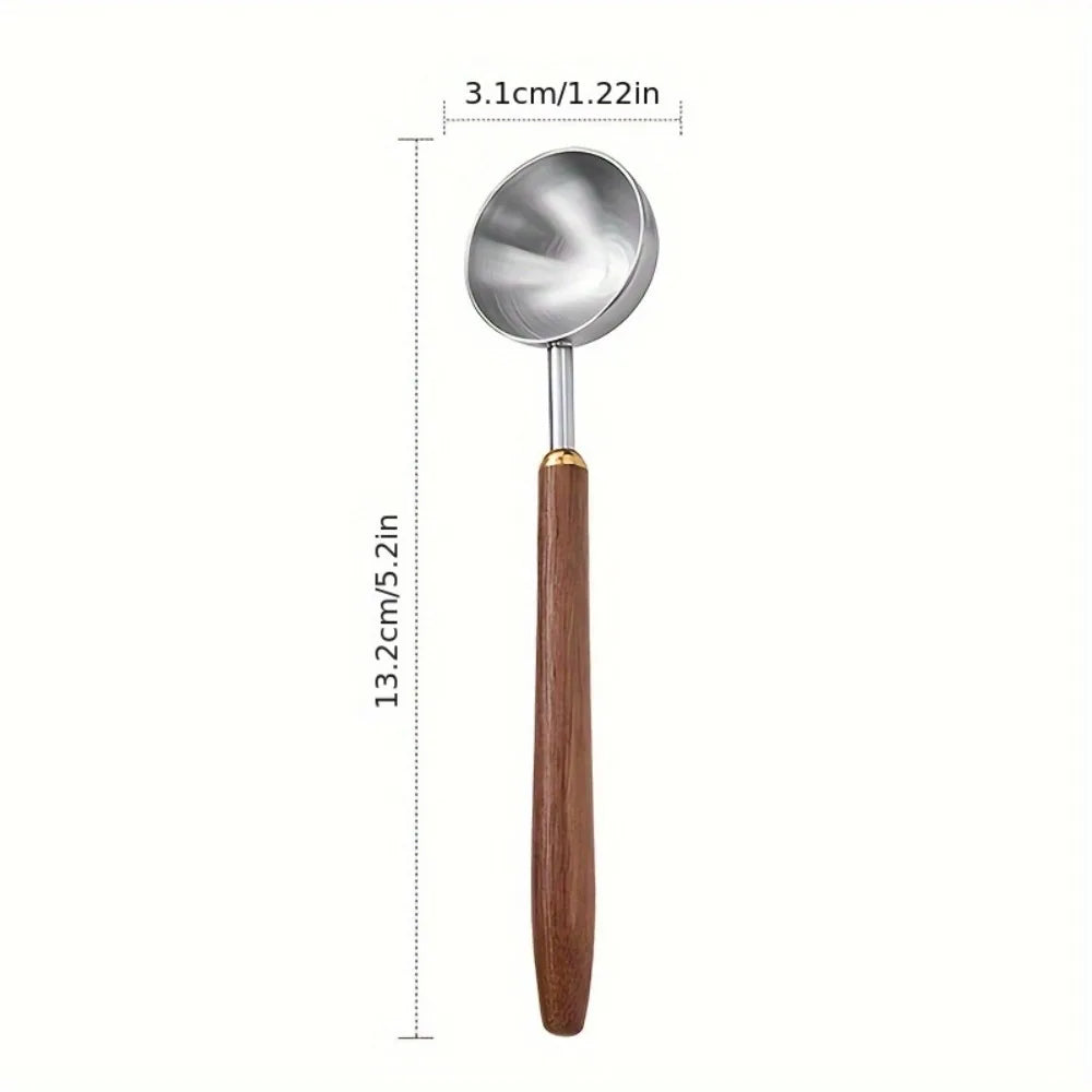 30ML Walnut Wood Coffee Measuring Scoop