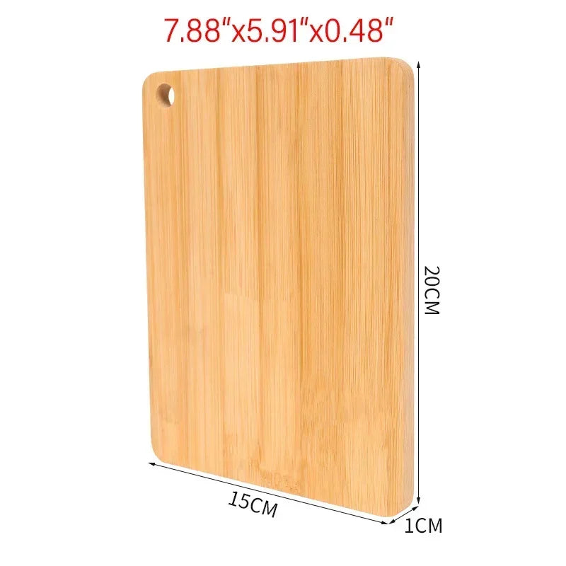Thickened Bamboo Wooden Cutting Board for Kitchen Use