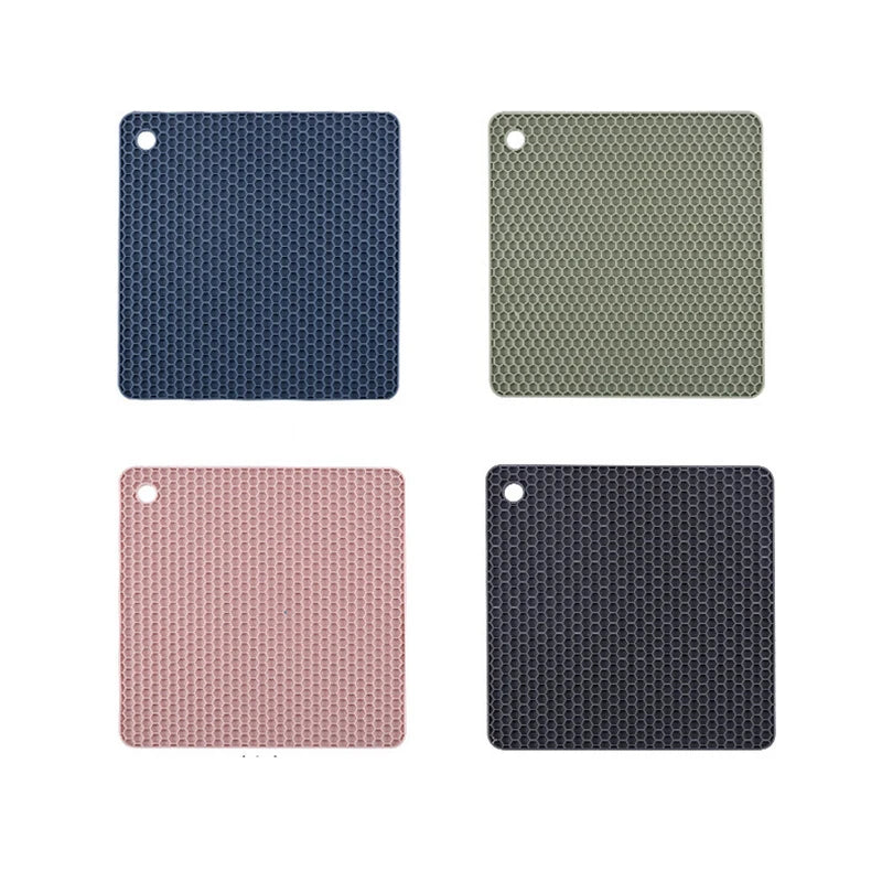 Heat Resistant Silicone Cup Coasters & Pot Holder Set (2/4 PCS)