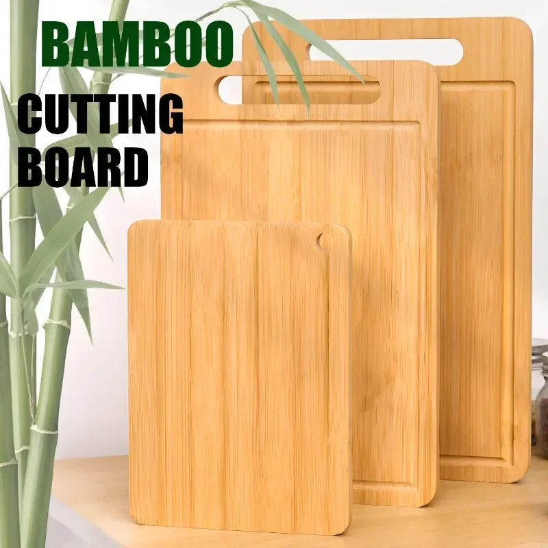 Thickened Bamboo Wooden Cutting Board for Kitchen Use