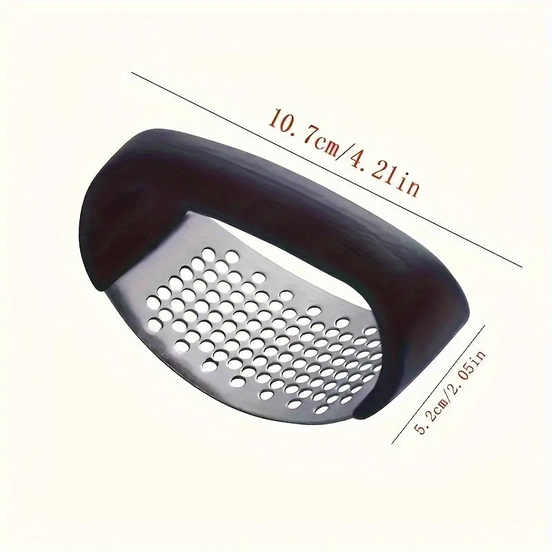 Stainless Steel Garlic Press Mincer Tool