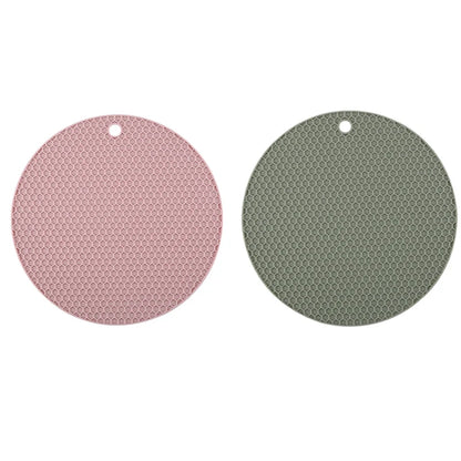 Heat Resistant Silicone Cup Coasters & Pot Holder Set (2/4 PCS)