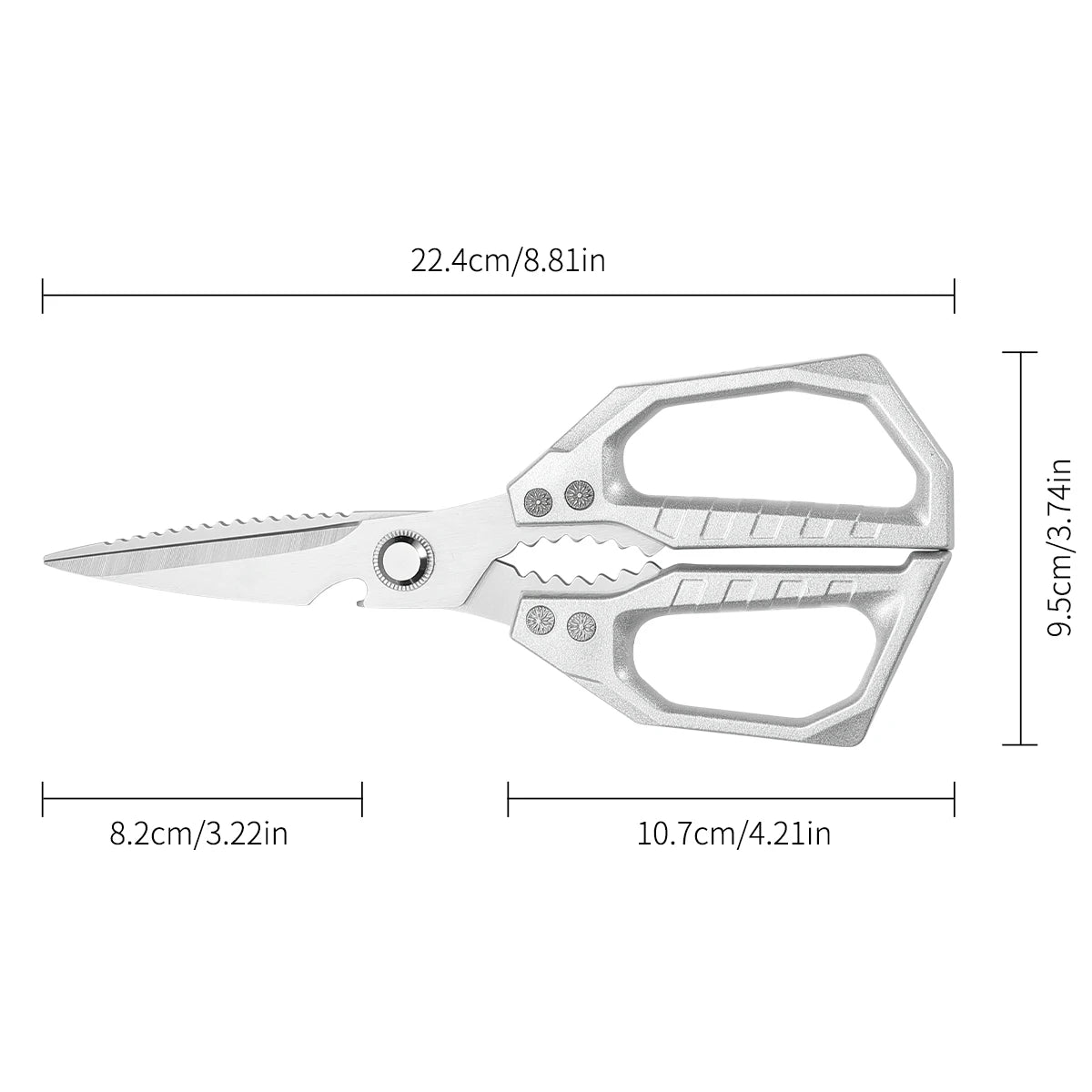 Stainless Steel Kitchen Shears for Meat & Poultry