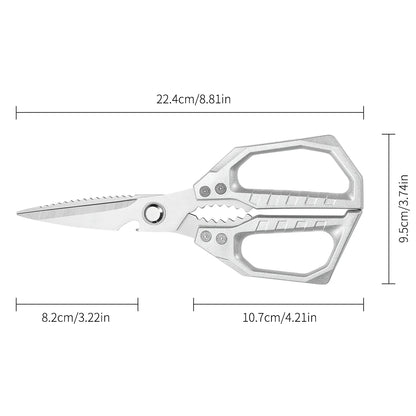 Stainless Steel Kitchen Shears for Meat & Poultry