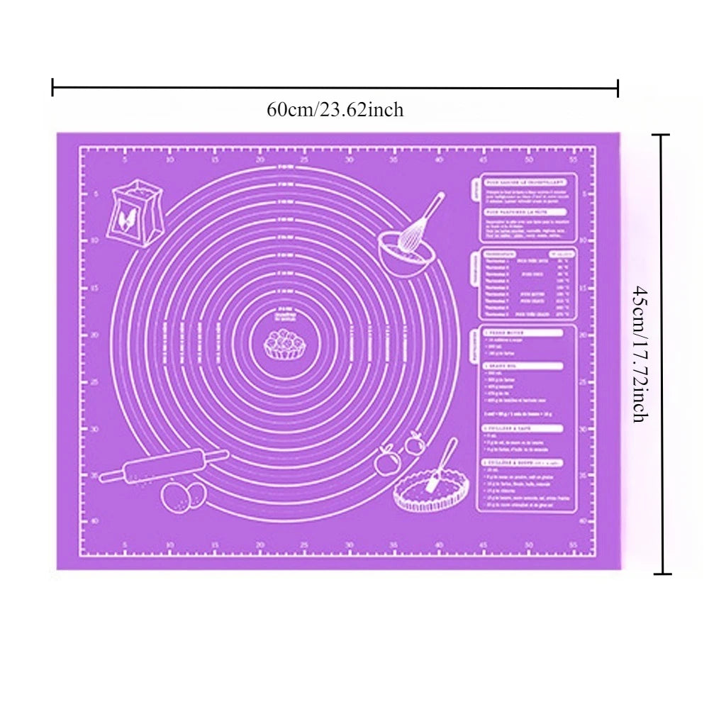 Non-Stick Silicone Baking & Kneading Mat