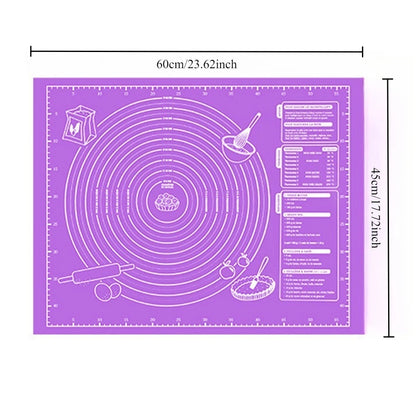 Non-Stick Silicone Baking & Kneading Mat