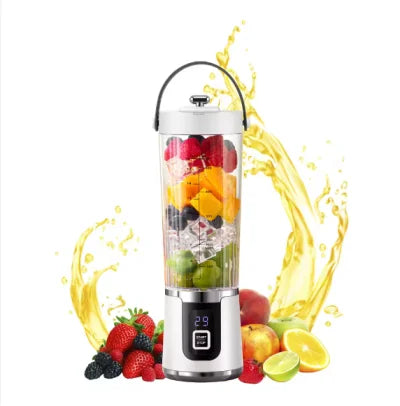 Portable USB Rechargeable 12-Blade Mini Juicer Blender (500ML)