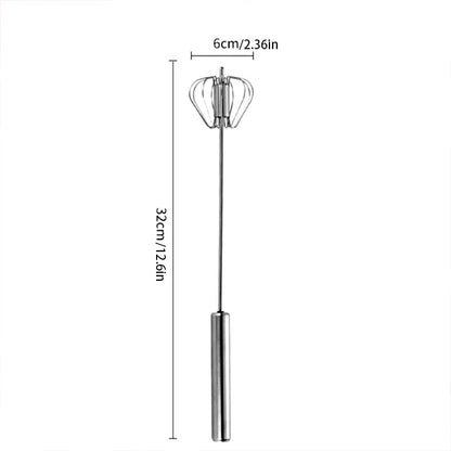 4-Speed Manual Handheld Blender Mixer