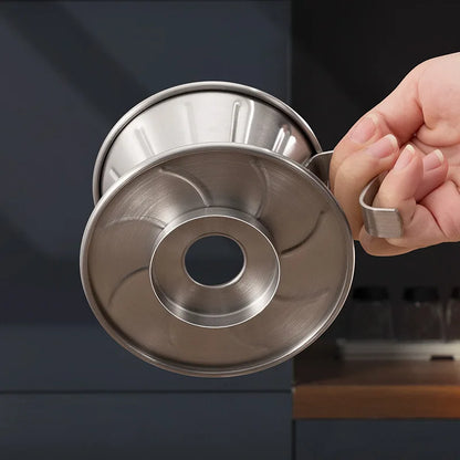 304 Stainless Steel V-Shaped Pour Over Coffee Filter
