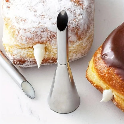 2PCS Stainless Steel Cake Decorating Piping Nozzles