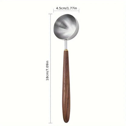 30ML Walnut Wood Coffee Measuring Scoop