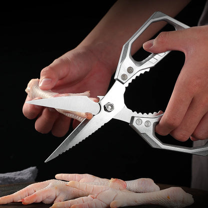 Stainless Steel Kitchen Shears for Meat & Poultry