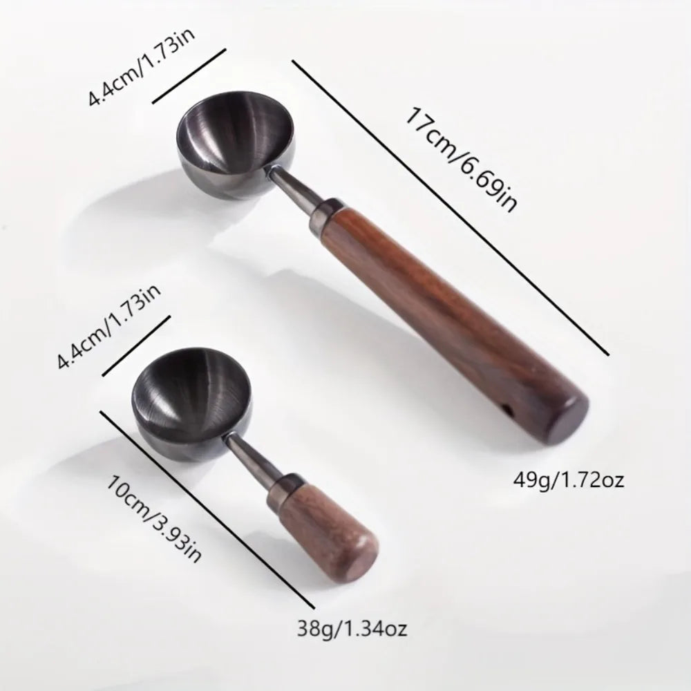 30ML Walnut Wood Coffee Measuring Scoop