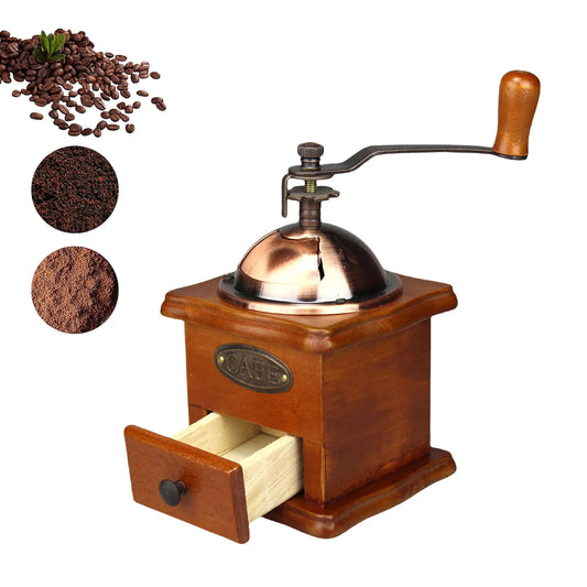 Vintage Manual Coffee Bean Grinder