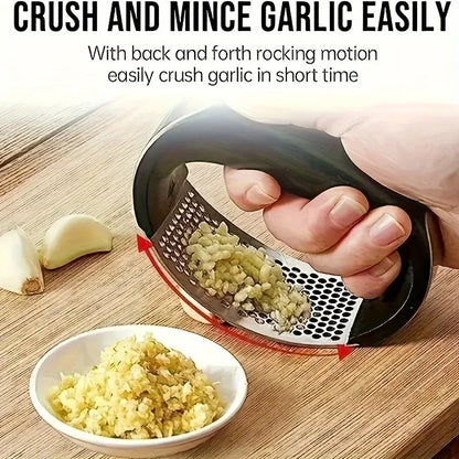 Stainless Steel Garlic Press Mincer Tool