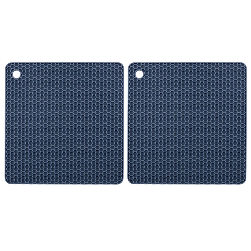 Heat Resistant Silicone Cup Coasters & Pot Holder Set (2/4 PCS)