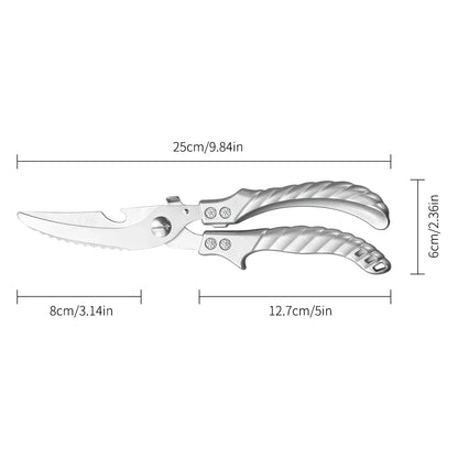 Stainless Steel Kitchen Shears for Meat & Poultry