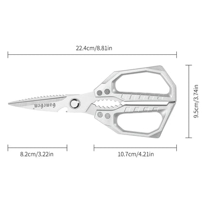 Stainless Steel Kitchen Shears for Meat & Poultry