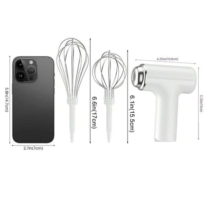 Wireless Electric Handheld Egg Beater Mixer