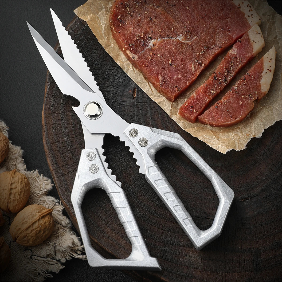 Stainless Steel Kitchen Shears for Meat & Poultry