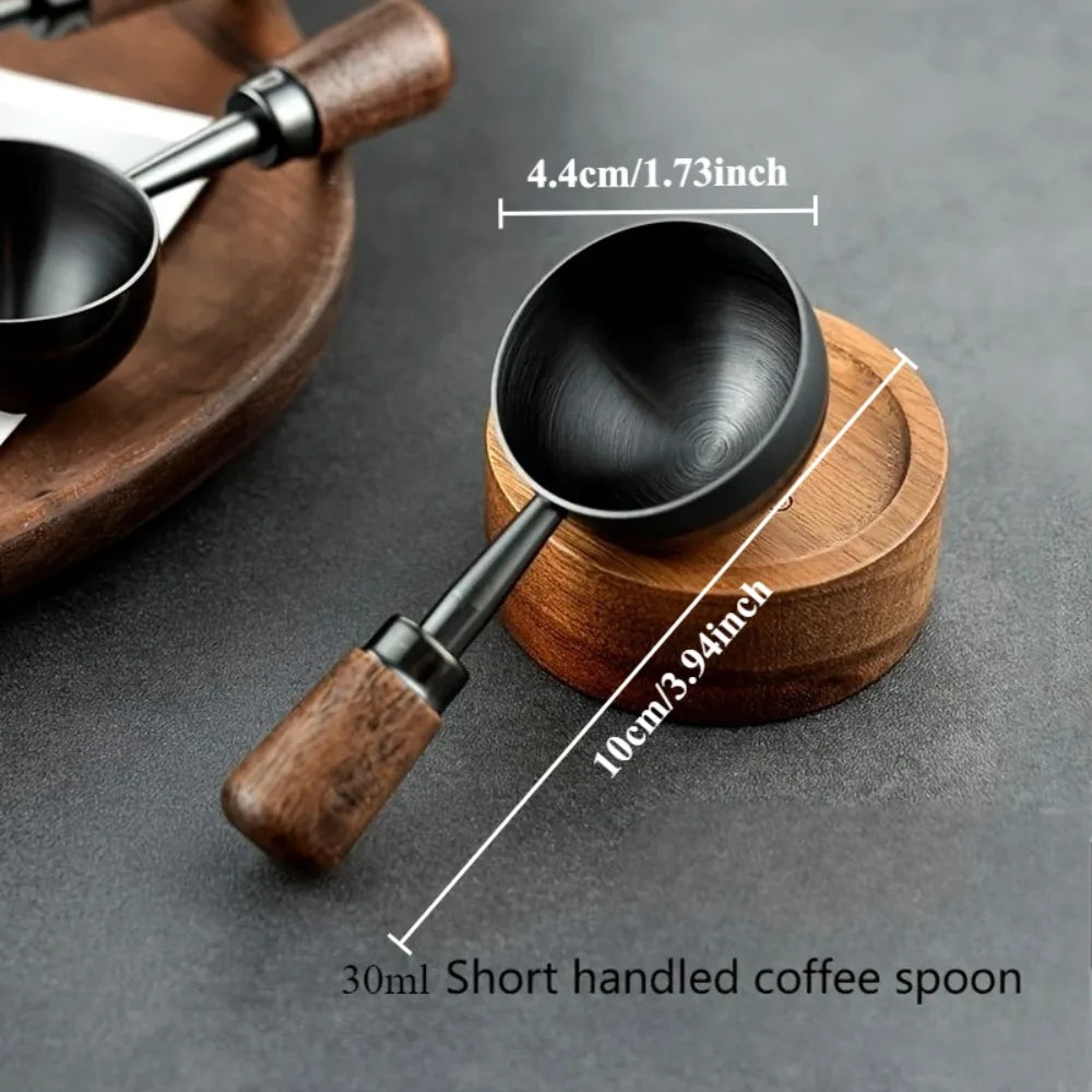 30ML Walnut Wood Coffee Measuring Scoop