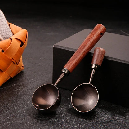 30ML Walnut Wood Coffee Measuring Scoop