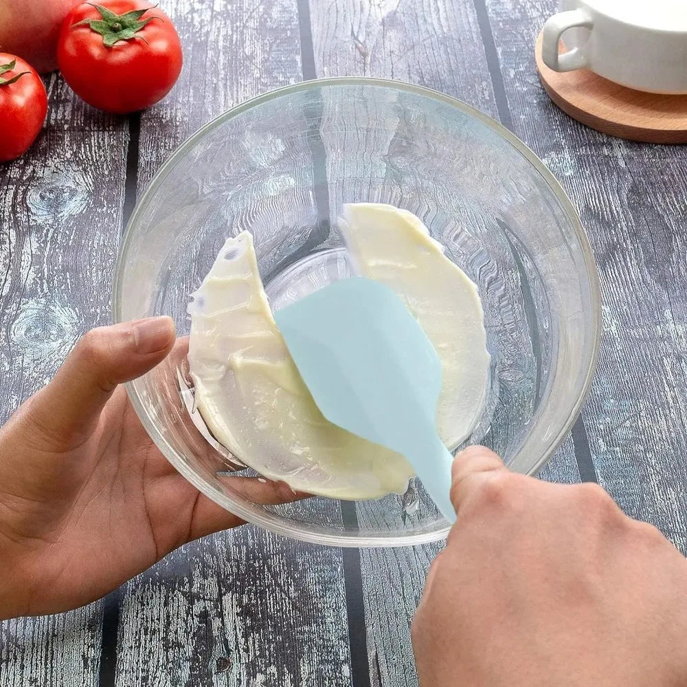 6PCS Silicone Heat Resistant Spatula Set