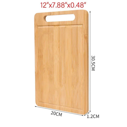 Thickened Bamboo Wooden Cutting Board for Kitchen Use